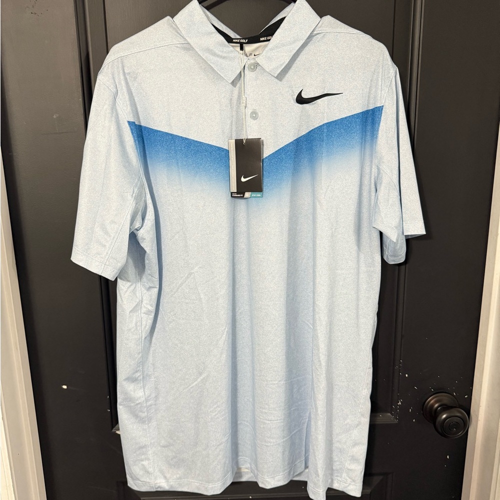 Nike Golf Men's Light Blue Polo Shirt